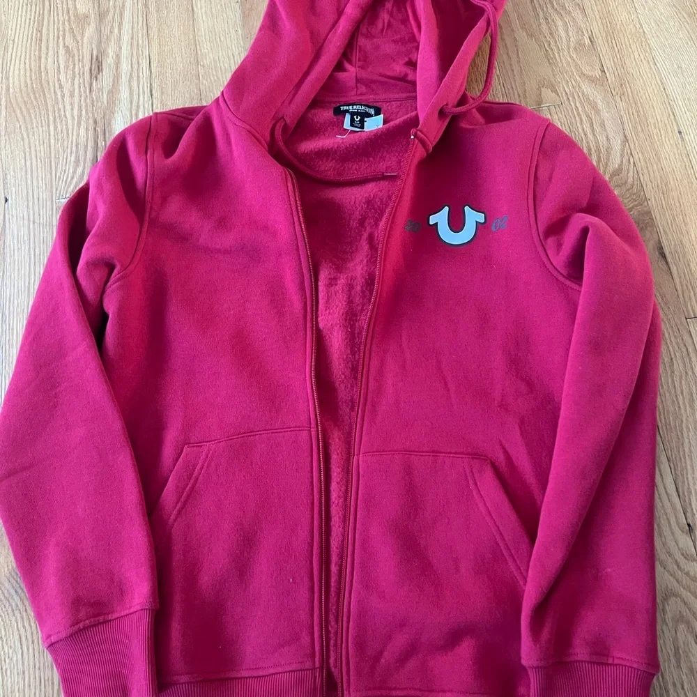 True Religion Red Hoodie